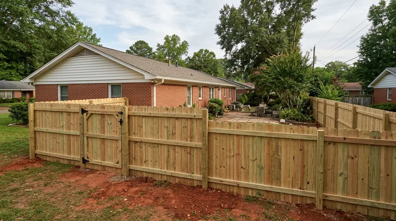 Wood & Privacy Fence Installation Shreveport